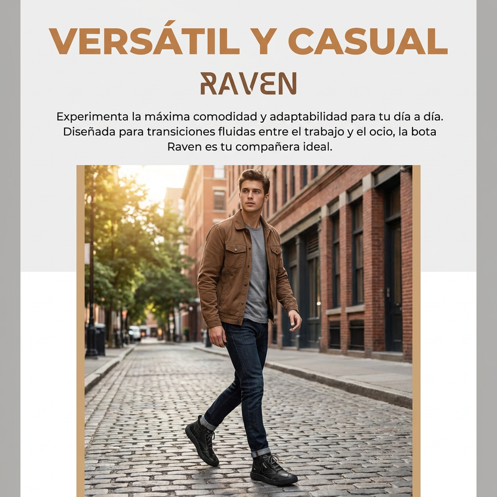 Bota Raven - Botas de Calle Todo Terreno